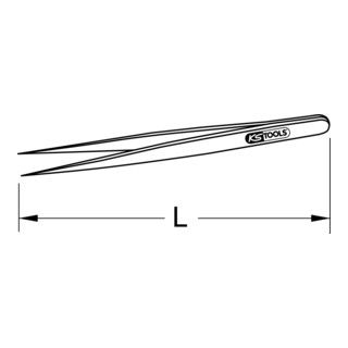 KS Tools RVS pincet - 150mm - 1 stuk