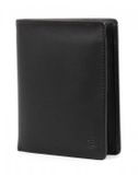 Esquire Leren Portemonnee Logo Left - Hander Wallet Black