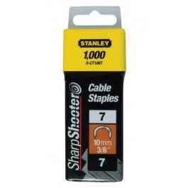 Stanley krammen 10mm type 7 - 1000 stuks