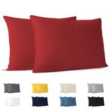 Dreamzie Kussensloop 50x70 Rood (Set van 2)