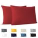 Dreamzie Kussensloop 50x70 Rood (Set van 2)