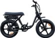 Pulse S6 Go - Elektrische Fatbike - 20 inch - 250W motor - Actieradius tot 60 km - Hydraulische schijfremmen - 650Wh accu - Lage instap - Zwart