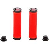 Crosser Ergonomische fietshandgrepen, fietshandgrepen, mountainbike-handgrepen, stadsfiets handgrepen (rood/zwart)