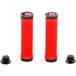 Crosser Ergonomische fietshandgrepen, fietshandgrepen, mountainbike-handgrepen, stadsfiets handgrepen (rood/zwart)