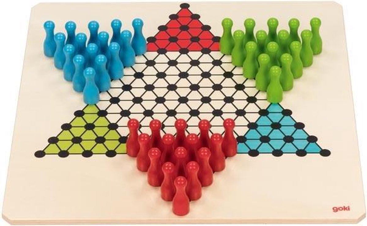 Goki Chinese checkers board game