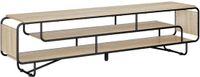 vidaXL TV-standaard 180 x 36 x 45 cm Sonoma Eiken Bewerkt hout