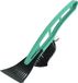 Merkloos / Sans marque Koopman International Kunststof ijskrabber/raamkrabber groen met borstel 31 cm