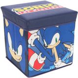 Pokémon Sonic Opbergdoos - Met deksel - Stoel - Blauw - 30 cm