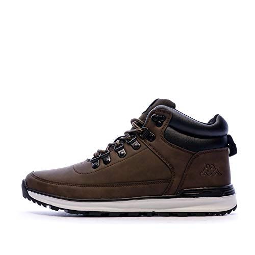 Kappa LOGO MONSI MID Hoge Sneakers Heren Bruin/Zwart