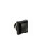 Info Games printer, metaal, vierkant, met zwarte kap, 1P SPST Off-(ON)