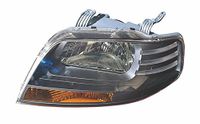 TarosTrade 37-0266-L-6999 Elektrische koplamp voor 3 of 5 deuren, zwart, voor de jaren 2007-2008, links