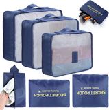 AiQInu Koffer Organizer Set 7-delige waterdichte Pakkubussen