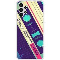 Samsung Bedrukt siliconen hoesje compatibel met Galaxy A13 4G Cassette Vintage