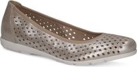 Caprice Dames Ballerina 9-22114-44 G-breedte Maat: 36 EU Bruin Leer