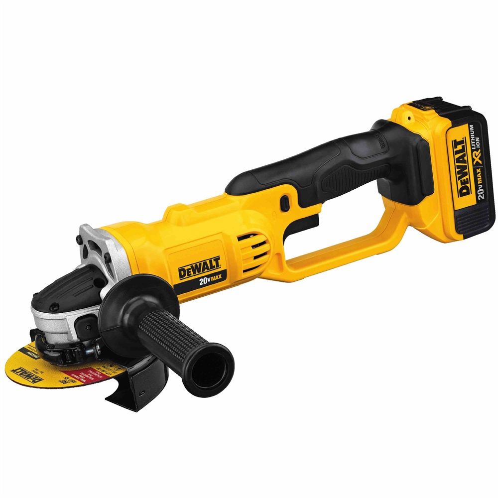 DeWalt DCG412M2-QW Haakse Slijper - 125mm - 18V - 4Ah - Incl. Koffer