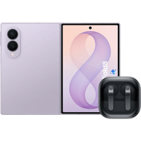 Samsung Galaxy Z Fold 8 512GB Lila 5G + Samsung Galaxy Buds4 Pro Zwart