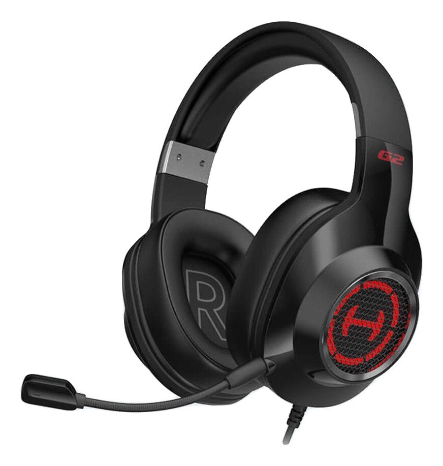 Edifier G2 II Gaming Headset - 7.1 - USB - Black/Red