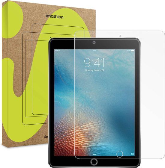 iMoshion Screenprotector Apple iPad (2017 / 2018) / Air / Air 2 - Gehard Glas - Transparant