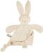 Nattou Lapidou Baby Knuffeldoekje - 37 x 35 cm - Doudou Konijn - Zand