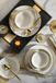 Merkloos / Sans marque Asir - Dinerset - eetset - servies - 18 Stuks - Veelkleurig - 100% Porselein