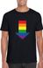 Bellatio Decorations Shoppartners Bv Gay shirt pijl bottom zwart heren - Homo shirts L