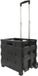 ProPlus Trolley de transport pliable - Noir - capacité de charge 25 kg - Plastique, Aluminium