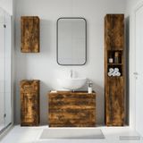 Maison Exclusive - Ensemble de meubles de salle de bain UTRECHT chêne fumé