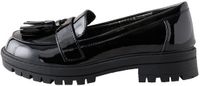 Next - Meisjes - Schoolschoenen met dikke zool, kwastje en brede pasvorm (G) - Zwart