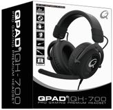 QPAD QH700 Headset Bedraad Hoofdband Gamen Zwart