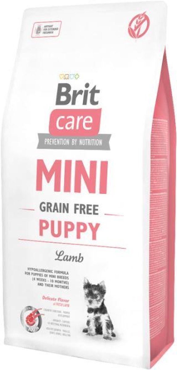 Brit Care Grainfree Mini Puppy Lamb 7 kg - Hond