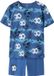 Name it Pyjama Football Blauw Gestreept Korte Mouw 98/104