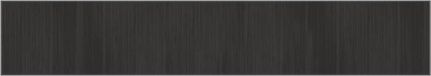 vidaXL - Vloerkleed - rechthoekig - 70x400 cm - bamboe - grijs