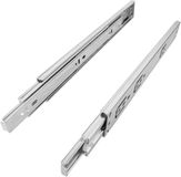 SOTECH 1 paar volledig uittrekbare ladegeleiders KV1-35-H45-L450-PP 450 mm met Push-to-Open voor greeploze laden Kogellagerglijder belastbaar tot 35Kg