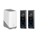 Eufy Sonnette Vidéo E340 (2-Pack) + HomeBase S380 LOT