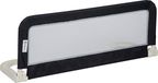 Safety 1st Rail de lit portable, barrière de lit pliable pour enfants, 18 mois - 5 ans, lit d'enfant, tissu en maille, facile à installer, autobloquant, facile à transporter, gris foncé