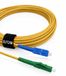 Elfcam® - Glasvezelkabel LC/APC naar SC/UPC Single-mode Simplex, 9/125μm LSZH Optische Jumperband (7 m)