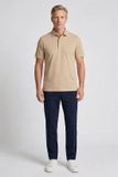Baileys Heren Poloshirt Jersey Korte Mouwen Polo Sand 5XL