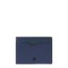 Piquadro Portefeuille homme avec porte-monnaie en cuir, bleu, Décontracté