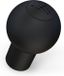 kwmobile Housse de protection adaptée pour VW Audi pommeau de levier de vitesse rond à 5 vitesses Type A - Housse de levier de vitesse antidérapante en silicone - en noir