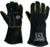 Weldsafe Weldsafe lashandschoen - houtkachelhandschoen- barbecuehandschoen type super 7 hittebestendig - BBQ - maat XL set Ã 1 paar