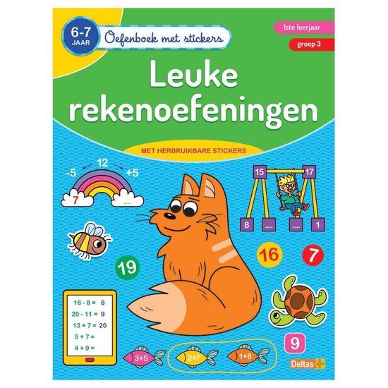 Deltas Oefenboek - Leuke Rekenoefeningen 6-7 jaar