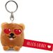 NICI sleutelhanger beer “All the best!” rood 5cm