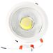 Jandei – 30W COB LED Inbouwspot, Ronde Spot Met Wit Frame, 212x52mm (Opening 185mm), 2250 Lumen, IP44. Ideaal voor Woonkamer, Keuken, Badkamer - Koel wit 6000K, 1 stuk