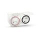 Garza Analoge timer voor buiten, beschermingsklasse IP44, programmeerbaar stopcontact, 24 uur, wit