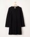 Holebrook Robe Svea Noir Laine Tricotée Courte S Automne/Hiver 2025