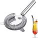 Westmark Barzeef Judy – handige baraccessoire voor het mixen van cocktails, het zeven van fruit en kruiden uit drankjes, cocktailzeef voor shakers – 18/8 roestvrij staal