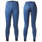 HKM Uniseks broek, 6100 jeansblauw, 38