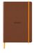 RHODIA 117477C - Soepel Notitieboek Koper - A5 14,8 x 21 cm - Dot Stippen - 160 pagina's - Clairefontaine Ivoor Papier 90 g/m² - Leeslint, Elastieksluiting - Imitatieleer - Collectie Rhodiarama