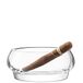 L.S.A. Rum Sigaar Asbak - Glas - Transparant