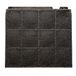DL SERVICE Filter voor Elica afzuigkappen, koolstoffilter compatibel met Elica afzuigkappen, reserveonderdeel voor afzuigkappen, afmetingen 22,5 x 21 x 3 cm